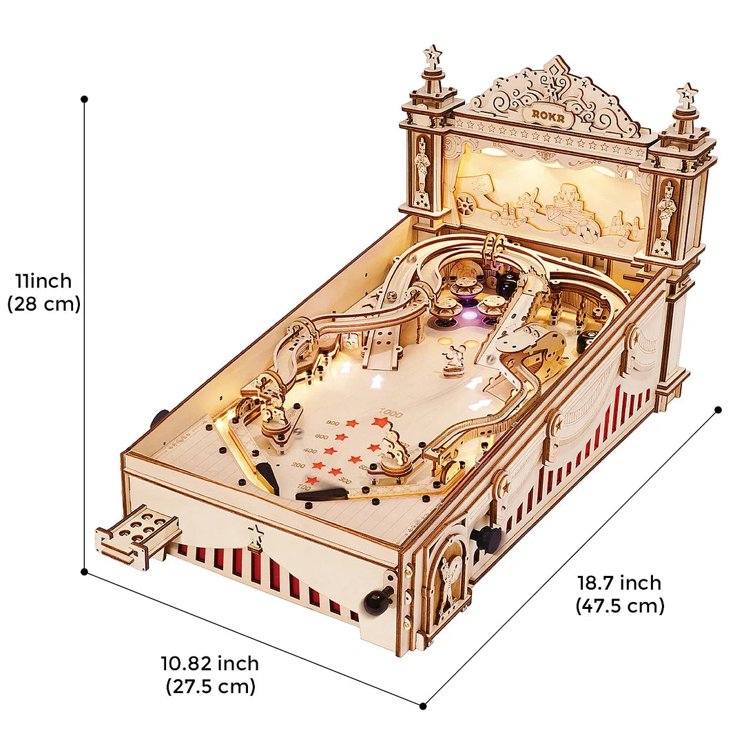 3 D Pinball Machine Flipper