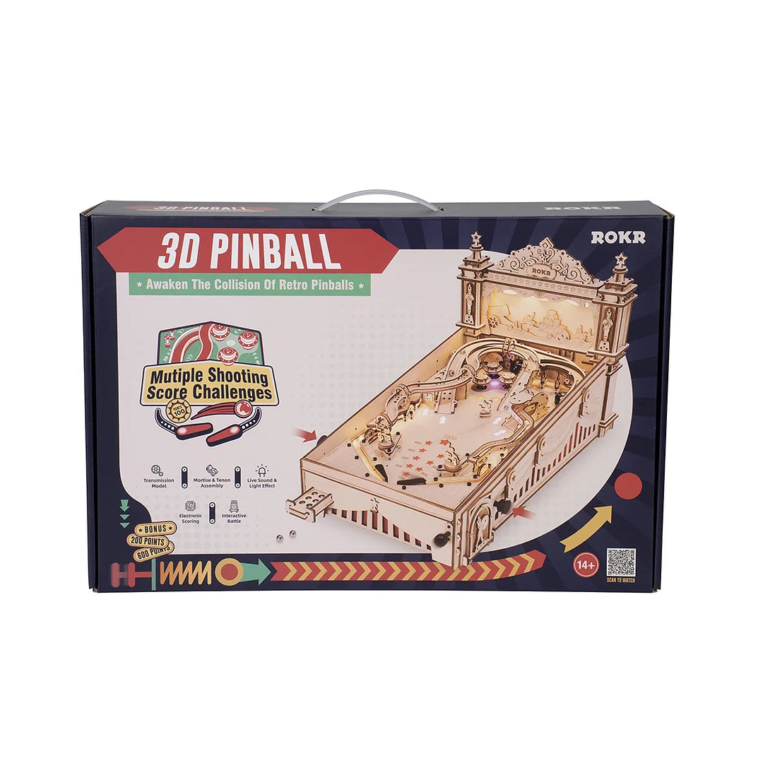 3 D Pinball Machine Flipper