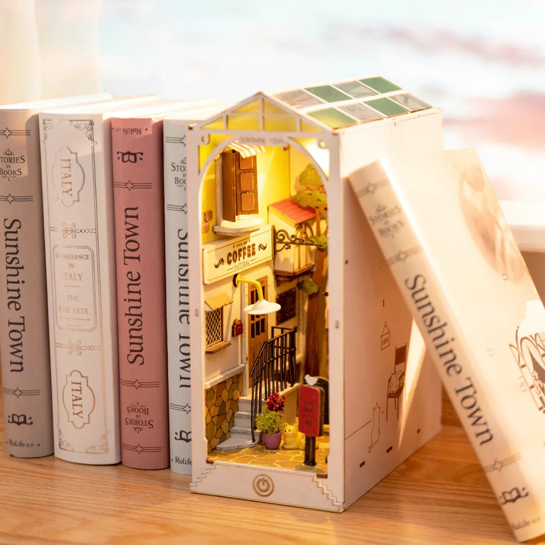 Sun City Book Nook Sonnenschein Stradt Diorama